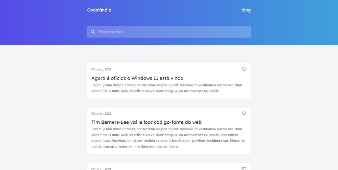 Codelandia - Blog
